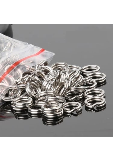 MSO Olta Balıkçılık Paslanmaz Çelik Ultra Güçlü Split Ring