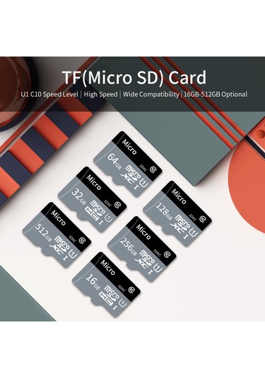 Ximistore9 64gb Micro Sd Tf Kartı U1 C10: Hd Video Kaydı, Hızlı Veri Transferi, Su Geçirmez, Dijital Cihazlar İçin Kapasite Sahte