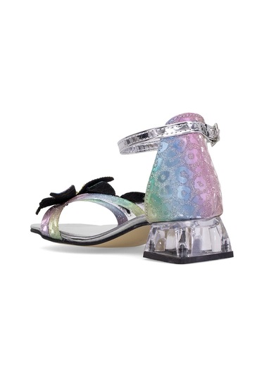 Elit Br-f-150-25y Filet Kız Çocuk Abiye Ayakkabı Gökkuşağı Çok Renkli