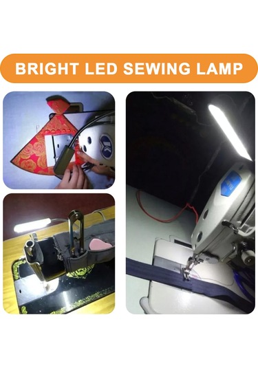 Hombey Beyaz 30 Led Işık Kaynağı, Esnek Silikon Boyun, Güçlü Manyetik Tabanlı, Gün Işığı Beyazı, 1.5w, Çalışma Masası/lathe/iş Makinaları İçin Led Çalışma Lambası Avrupa Standartı Çok Renkli