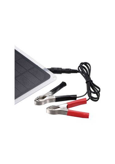 Singree 10w 12v Monokristal Güneş Paneli - Taşınabilir Şarj Kablolu