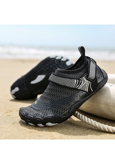 Sones Unisex Deniz Ayakkabısı Plaj Ayakkabı Siyah