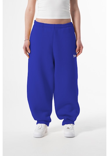 Flaw Flex Tech Oversize Eşofman-28824 Saks Mavi
