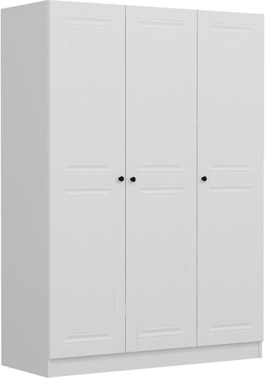 Kale 3 Mebran Kapaklı 2ç Dolap - Beyaz 210cm