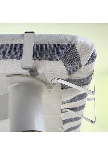 Xiyyadms Paslanmaz Çelik 6'lı Masa Örtüsü Kıskacı - Dış Mekan, Restoran, Piknik İçin Pratik Tutucu Diğer