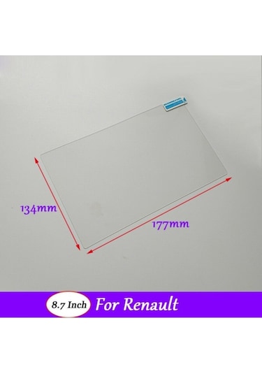 Renault 8,7 Inç Multimedya Nano Anti-broken Ekran Koruyucu Film