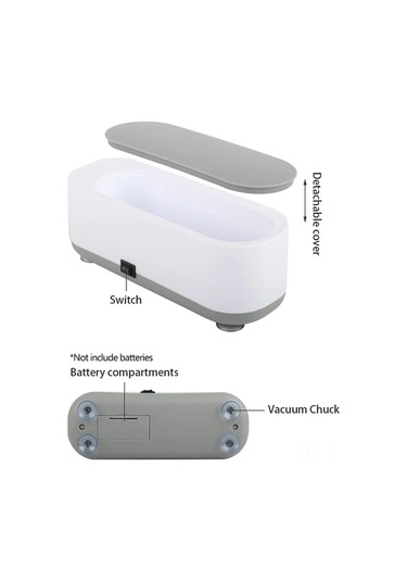 Aubyhe 300ml Ultrasonic Temizleyici, Çelik Tank, Güneş Gözlüğü-joyum-saat Temizliği, 1 Tuş İle Basit Kullanım