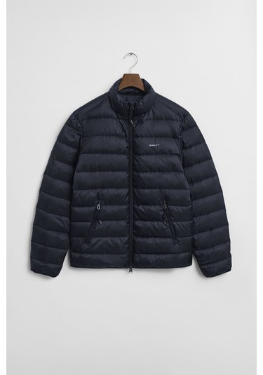 Gant Erkek Regular Fit Dik Yaka Kapitoneli Şişme Mont - Lacivert Evenıng Blue