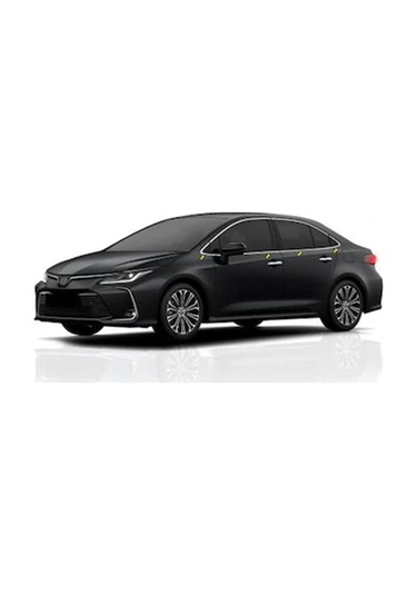 Toyota Corolla Uyumlu Krom Cam Çıtası 2020-2022