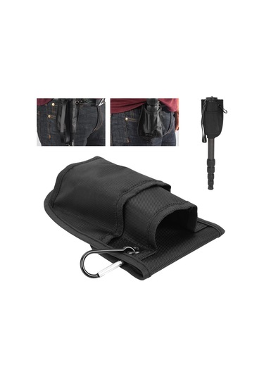 Vkemall Fotoğraf Çekim Ve Dağcılık İçin Suluğa Dayanıklı, İki Katlı Monopod Ve Tripod Bel Çantası - Taşınabilir Ve Kolay Kullanım
