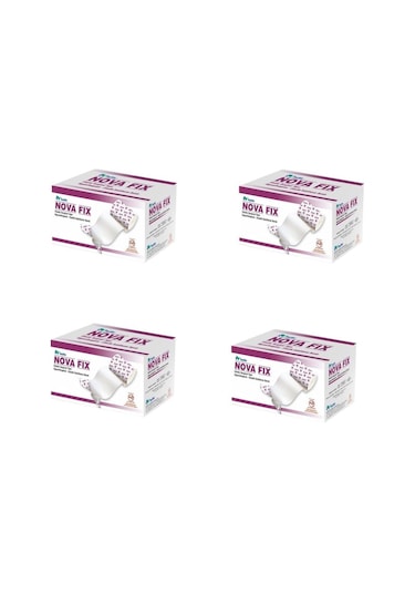 Nova-Fix Esnek Sabitleme Bandı Fix Flaster Bant 10 M x 15 CM 4 Adet