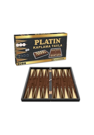 1020371 Platin Tavla Büyük ,star Okey
