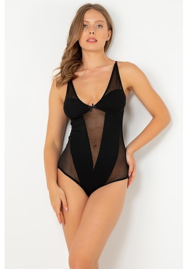 Miorre Modal Çıtçıtlı Fantezi Body