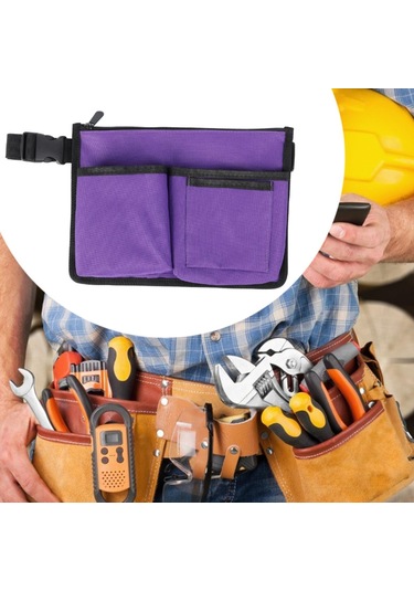 Suntek Hemşire Bel Paketi Kese Sağlık Aracı Organizatör Mor