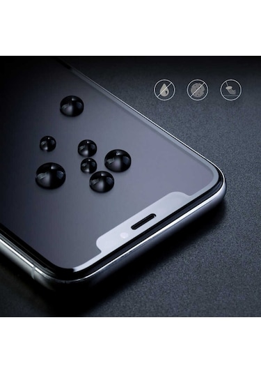 Xiaomi Mi Note 10 Lite Davin Mat Seramik Ekran Koruyucu Siyah