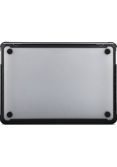 Macbook 13.3' Pro 2022 M2 Uyumlu Skinarma Henko Klipsli Kurulum Özellikli Kapak Şeffaf Görünüm