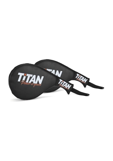 Titan Sport Taekwondo Raket Ellik Siyah 2'li Set