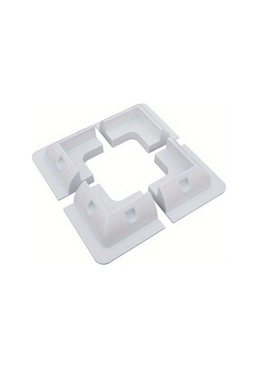 Hightower 4/7 Parça Güneş Paneli Montaj Braketi Kiti - Karavan Motohome Minibüs Çatı Aparatı