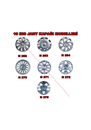 Rıms Chevrolet Cruze Uyumlu 16 Inc Jant Kapağı Takımı Logolu