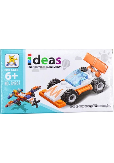 Kızılkaya İdeas Lego Araçlar 2in1 6 Lı Set 166 Parça Sm207b Gko