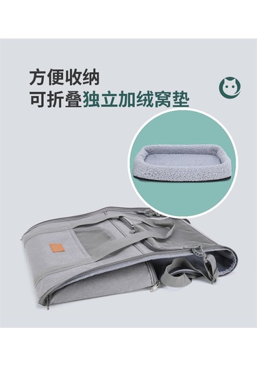 Kedi Çantası Katlanabilir Küçük Köpek Ve Kedi Gezi Çantası