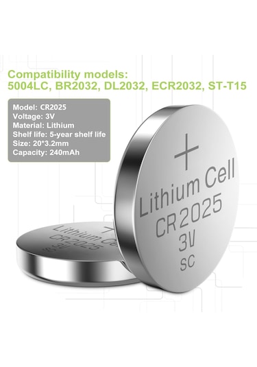 I-Gen CR2025 Pil 20'lİ Paket  Lityum Düğme Pil 3V 2025