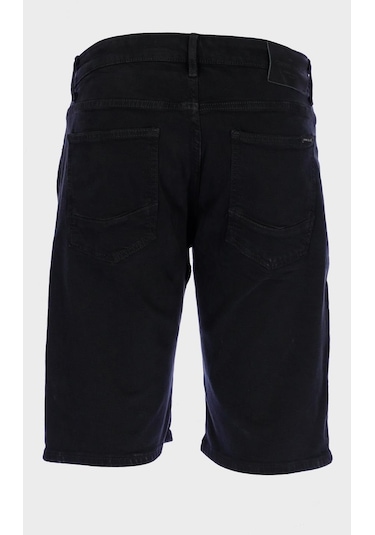 Leon Siyah Normal Bel Regular Fit Jean Şort A 565-160 Siyah