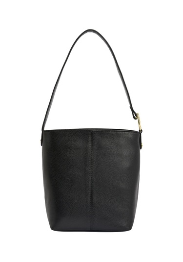 Barbour Cedar Deri Bucket Çanta Bk11 Black Siyah