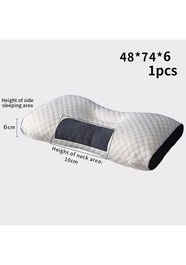 Düşük Yeni Boyun Yastığı Uykuya Yardımcı Olur Ve Boyun Servikal