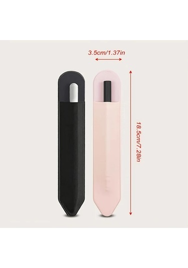 Cordial 1 Adet Açık Pembe Tablet Stylus Kılıfı, Kapasitif Kalem Koruma Kılıfı,  Pencil Kılıfı, İnce Taşınabilir Yapışkanlı Kalem Çantası