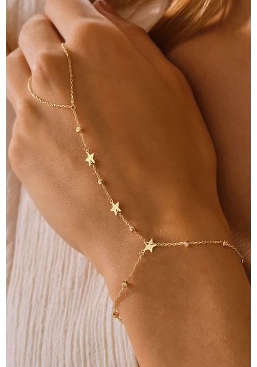 14 Ayar Altın Şahmeran Yıldızlı Dorika Toplu Şahmeran - Mmblk-330 Sarı Altın