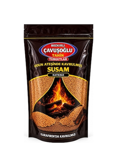 Bozkırlı Çavuşoğlu Odun Ateşinde Kavrulmuş Susam 1 KG