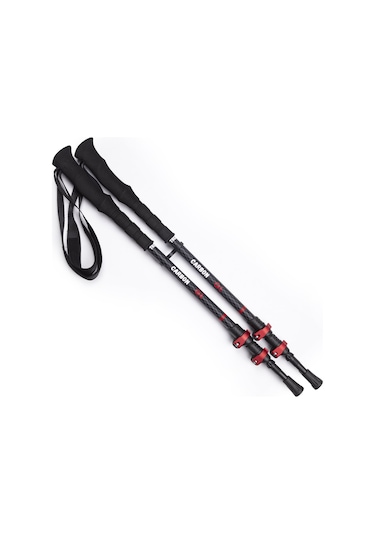 Evolite Carbon Quick-Lock Dıştan Kilitli Trekking Batonu Çok Renkli