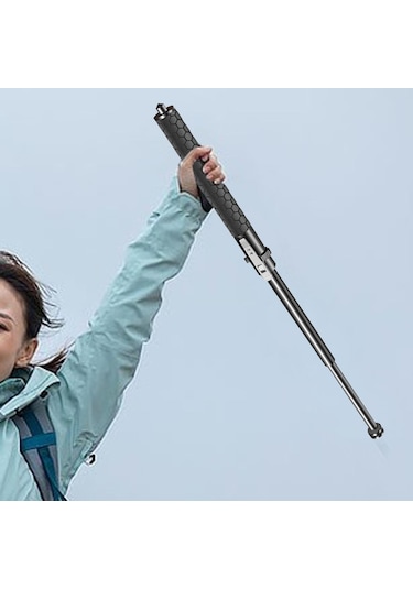 Suntek Trekking Direği Teleskopik Taşınabilir Çubuk 26-inç Siyah