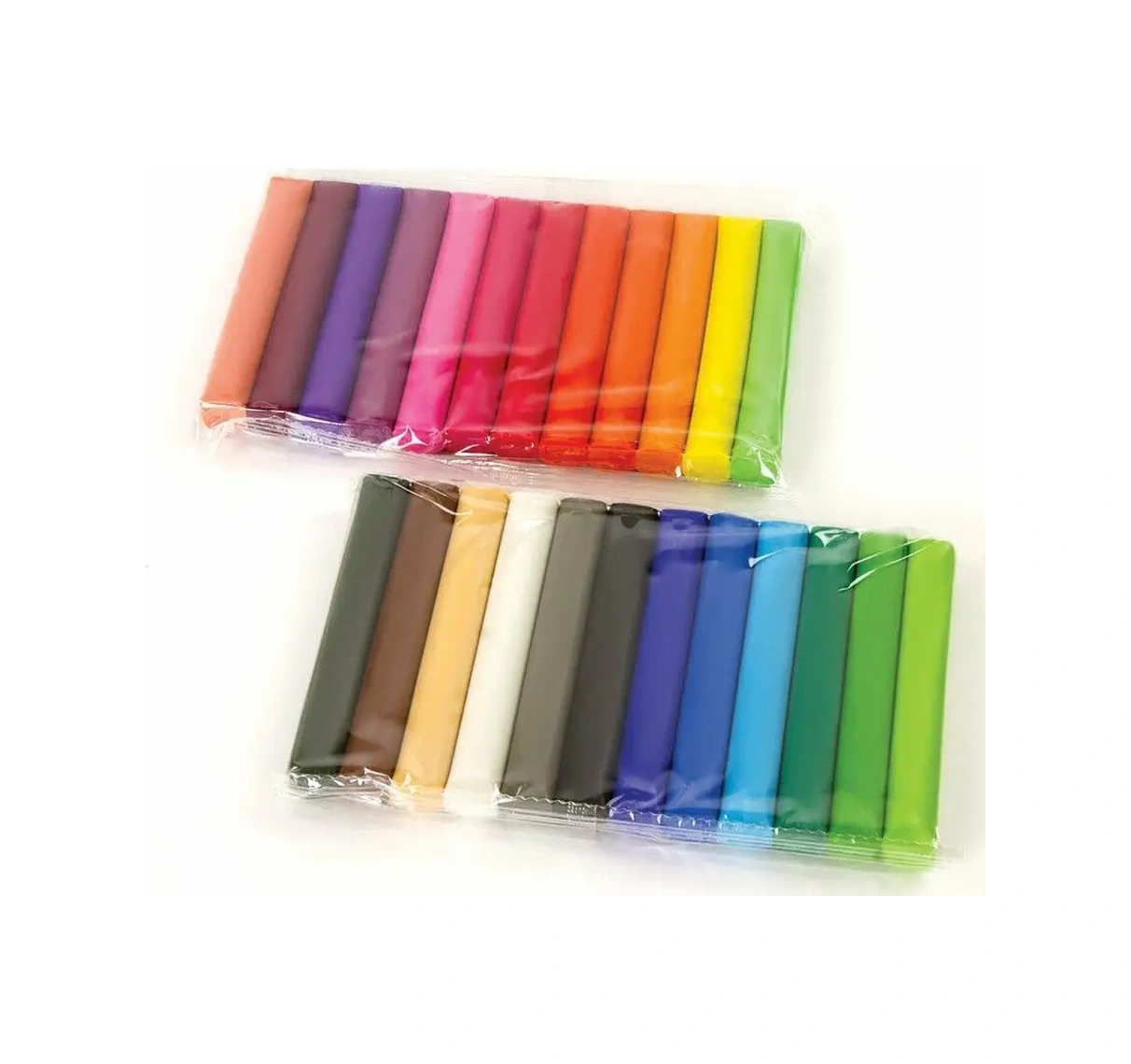 Brauberg Klasik Modelleme Oyun Hamuru, Okul İçin, 24 Renk 11212424 Kırmızı