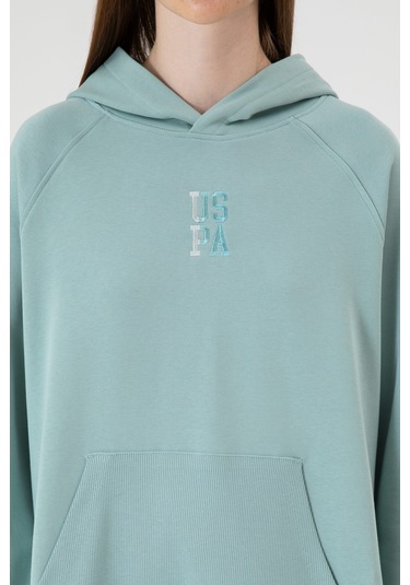 U.s. Polo Assn. Kadın Mint Sweatshirt 50313611-vr090 Mint