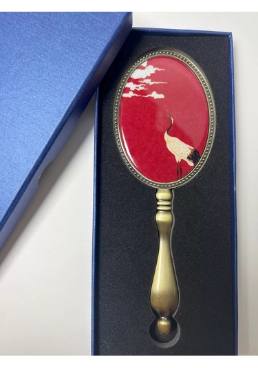 Mama Karma Hediye Saplı Ayna 226723523 Altın Rengi