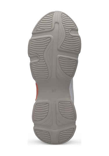 Slazenger ZUSA Kadın Koşu &amp; Yürüyüş Ayakkabı Beyaz / Turuncu