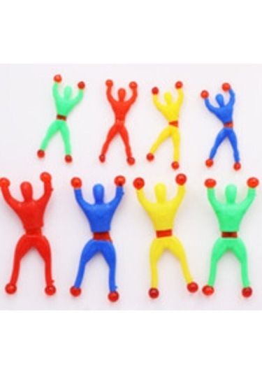 12 Adet Akrobat - Cama Yapışan Örümcek Adam