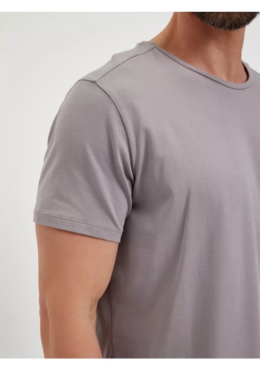 Awer Premium Pamuklu Tişört 214704962 Gri