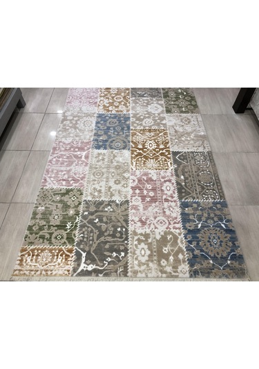 Kaşmir Halı Armina 160X235 Ae 0359 Patchwork Pudra Vizon 4 M2 Hal