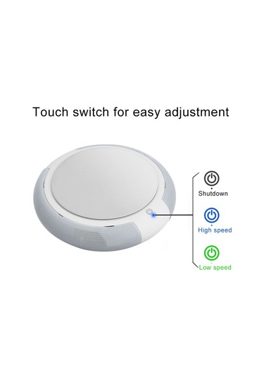 Sones Carzor Z1 2w Usb Araba Hava Temizleyici Negatif İyon Hava Temizleyici Beyaz
