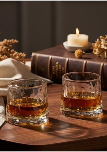 Greta Cam Bardak - 2li Set, 160 Ml Şeffaf