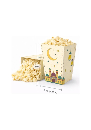 Ramazan Temalı Mısır Kutusu 8'li 11x8cm Diğer