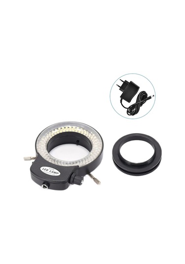 Değişken 144 Stereo Mikroskop İçin Led Halka Işık Siyah Diğer