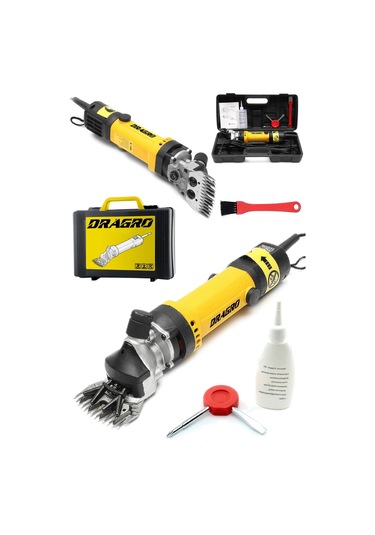 Dragro Alman Drg-4200w Devir Ayarli Bakir Sargili Çelik Şanzuman Koyun Keçi Kirkma Makinesis