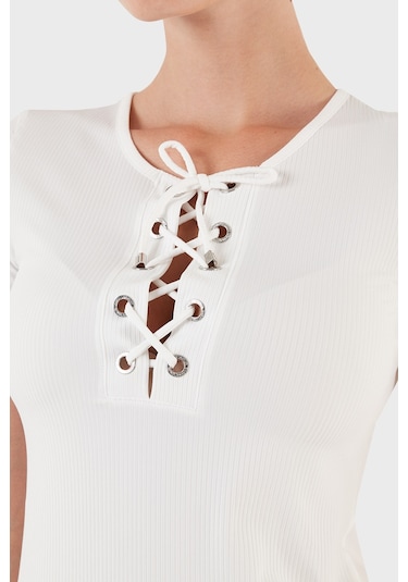 Emporio Armani Bayan Elbise 262673 3r308 00010 Beyaz