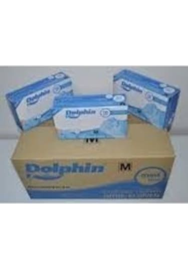 Dolphin Nitril Pudrasız Eldiven M (20 paket)  - V