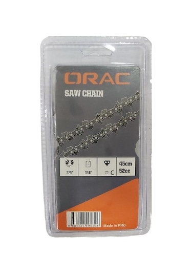 Orac Kesik Zincir 3.25 36 Diş Köşeli