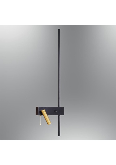 Özcan Aydınlatma 3007b-19 Prenta Baston Aplik Sol Spot Siyah